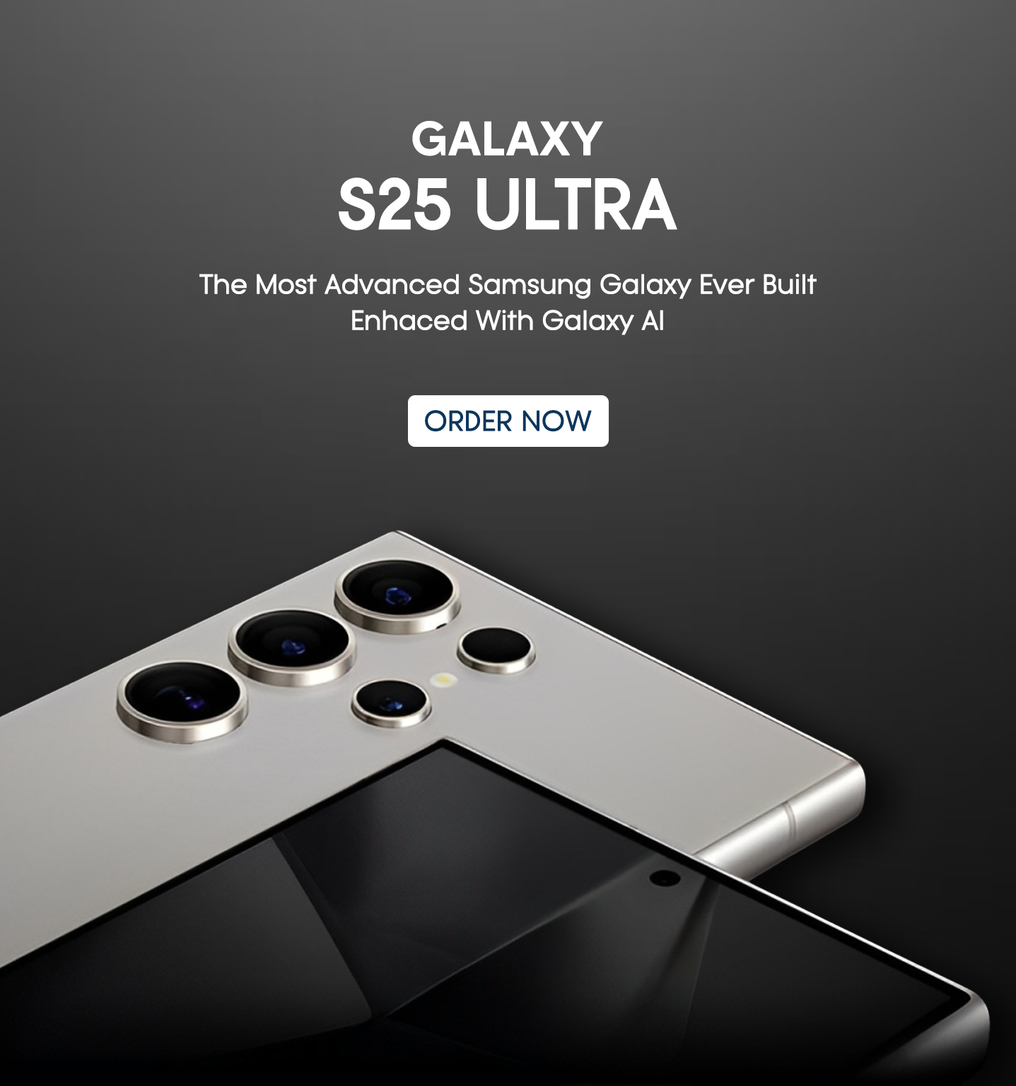 Samsung Galaxy S25 Ultra Banner